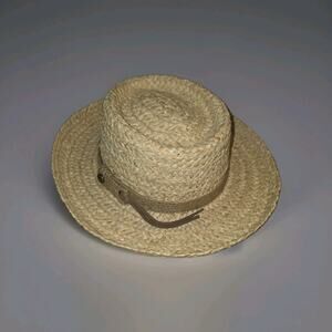 Vintage Dorfman Pacific Classic Straw Hat‎ In EUC Sz S/M